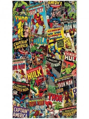 Asciugamano Telo Mare Marvel Comics