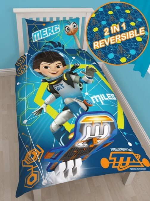 Parure copripiumino singolo Miles From Tomorrowland