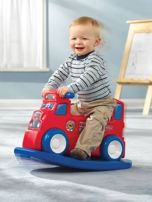 Cavalcabile a dondolo Camion Pompieri Little Tikes