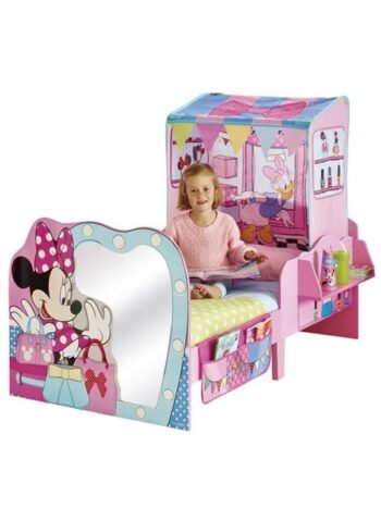 Lettino Minnie con tenda gioco