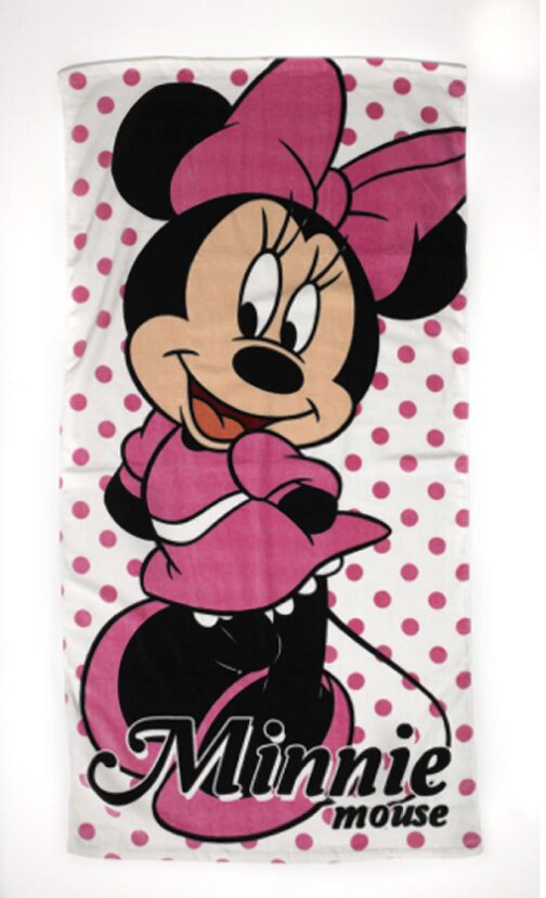 Asciugamano Telo Mare "Minnie Pois"