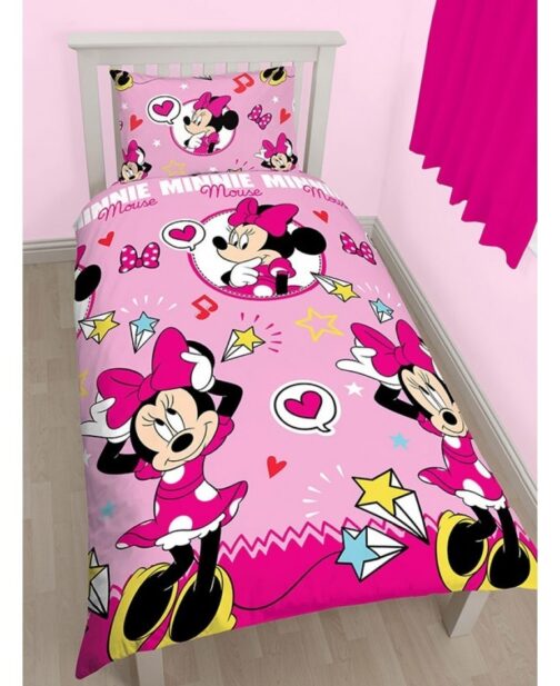 Parure copripiumino singolo Disney Minnie Style