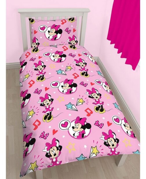 Parure copripiumino singolo Disney Minnie Style