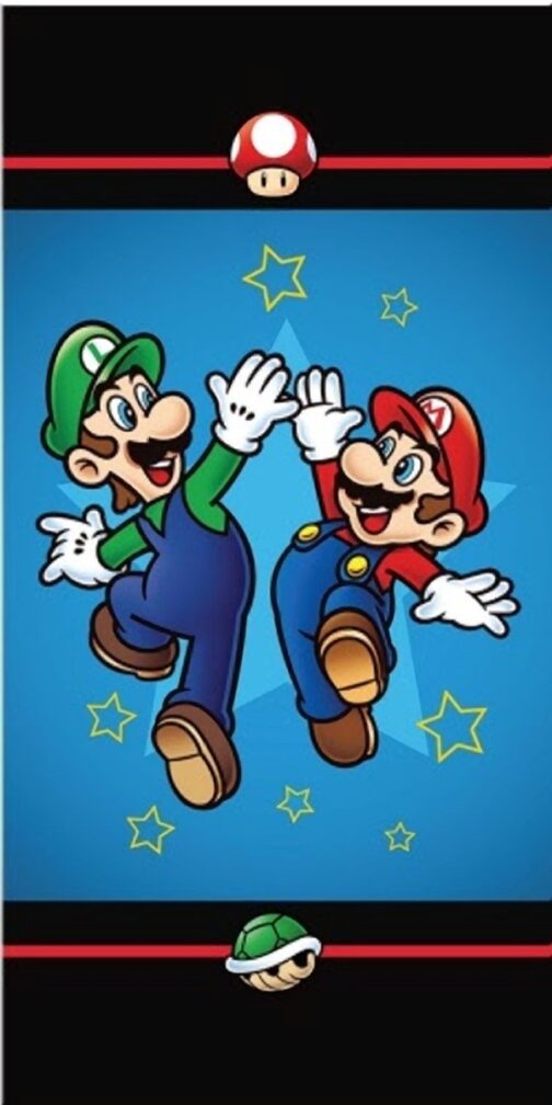 Asciugamano Telo Mare Super Mario