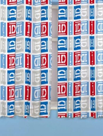 Tende per cameretta One Direction "Craze" 137cm