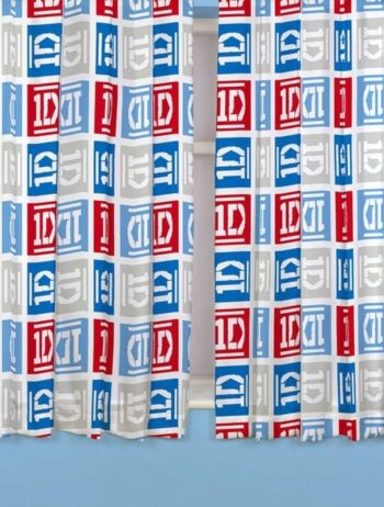 Tende per cameretta One Direction "Craze" 183cm