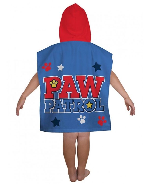 Accappatoio poncho Paw Patrol