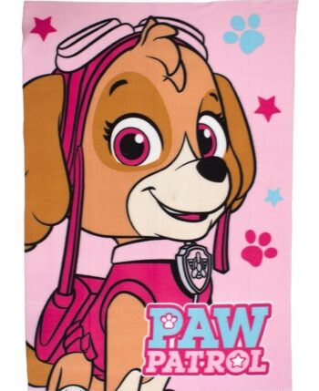 Plaid Pile Paw Patrol Skye