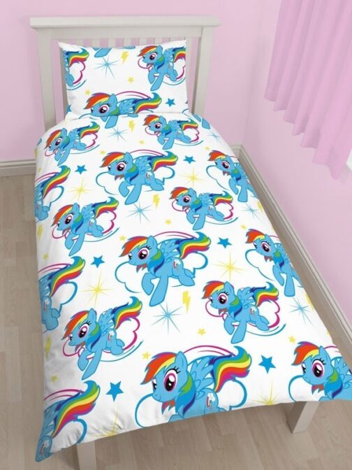 Parure copripiumino singolo My Little Pony Rainbow Dash