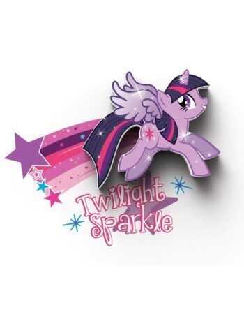 Mini-Luce da parete 3D a LED My Little Pony Twilight Sparkle