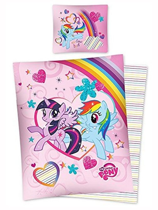 Parure copripiumino singolo double-face My Little Pony