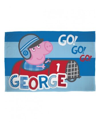 Plaid pile Peppa Pig George