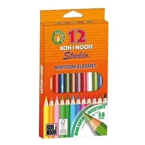 Set da 6 confezioni 12 matite colorate