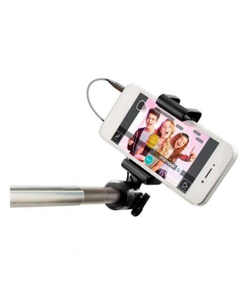 SelfieMic Selfie Stick con microfono e auricolare