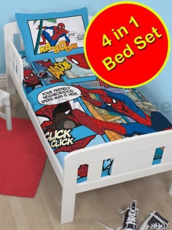 Set Lettino 4in1 Spiderman Thwip