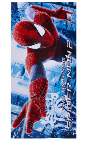 Asciugamano telo mare Spiderman Web