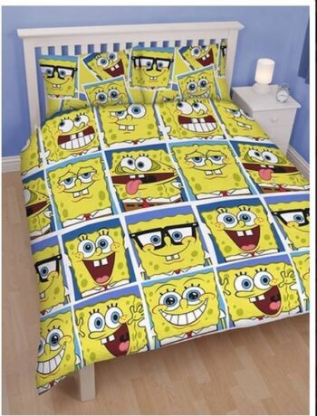 Parure copripiumino matrimoniale Spongebob