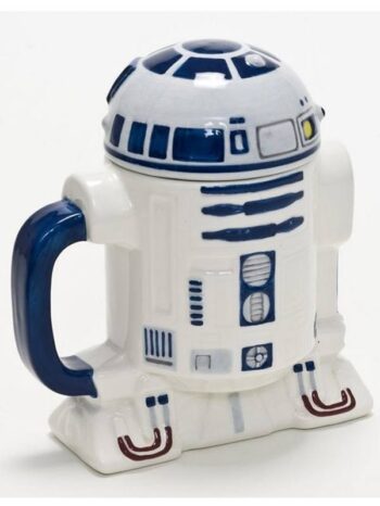 Tazza Mug sagomata R2-D2 con coperchio