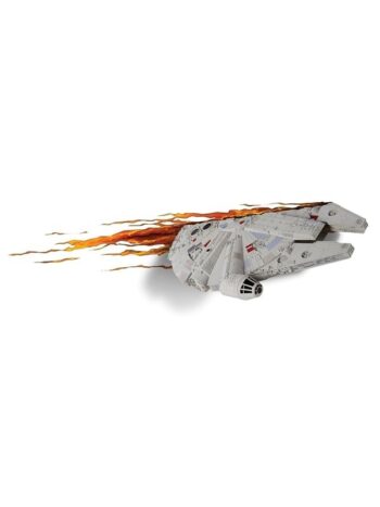 Luce da parete 3D a LED Star Wars Millenium Falcon
