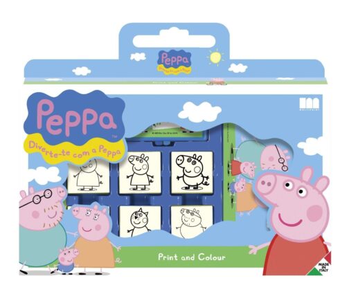 Valigetta 7 Timbri Peppa Pig