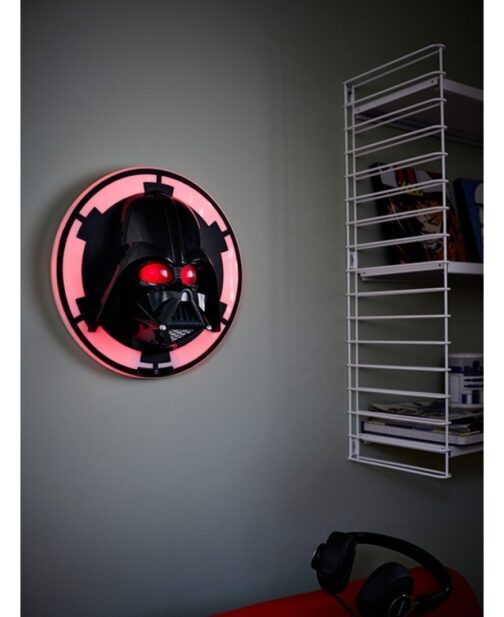 Luce da parete 3D a LED Star Wars Darth Vader