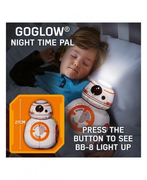 Peluche e luce notturna 2in1 Star Wars BB-8