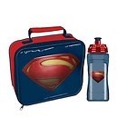 Set lunch box e borraccia Superman