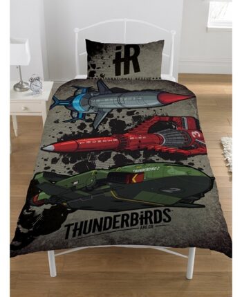 Parure copripiumino letto singolo Thunderbirds