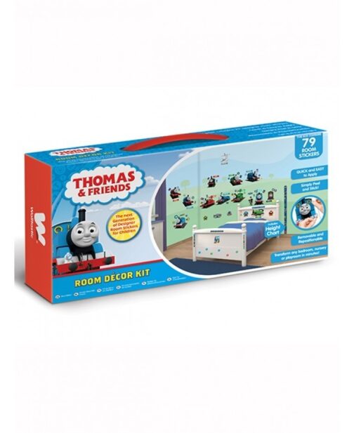 Kit 82 adesivi decorativi Trenino Thomas