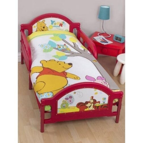 Parure copripiumino lettino con sponde Winnie The Pooh