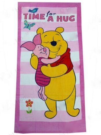 Asciugamano telo mare Winnie Pooh e Pimpi