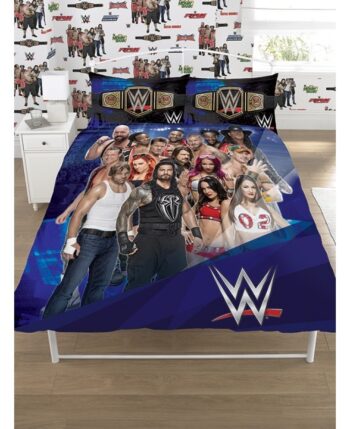 Parure copripiumino piazza e mezza/matrimoniale WWE