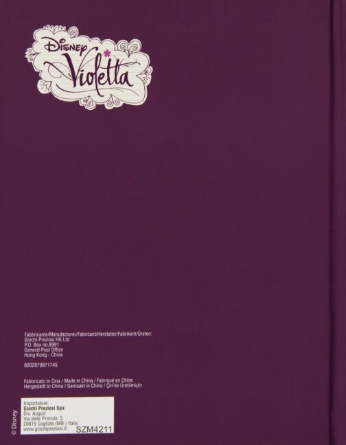 DIARIO SEGRETO CON LUCI VIOLETTA