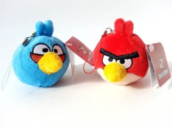 Peluche con laccetto Angry Birds 6cm