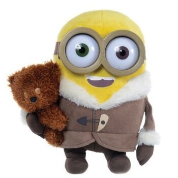 Peluche Minions Bob con il suo orsetto Ice Village