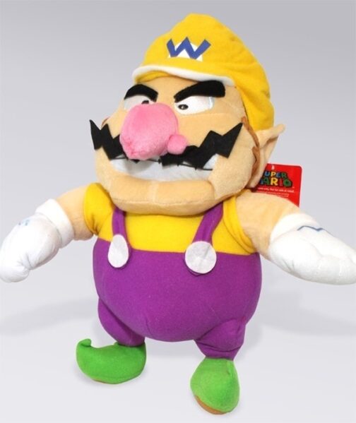 Peluche Super Mario Wario 30cm