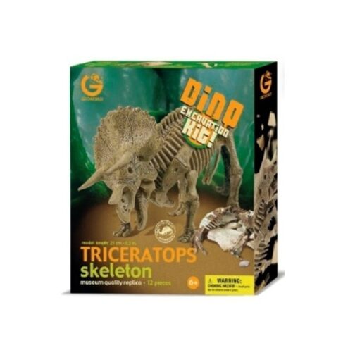 Dino Excavation Kit - Triceratopo Scheletro