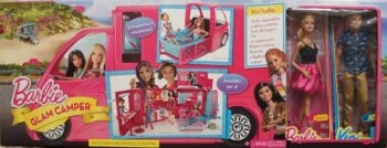 Barbie - Glam Camper con Bambole