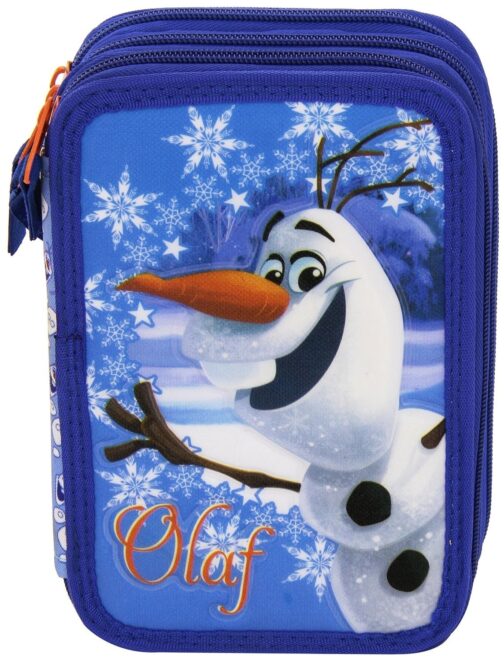 Frozen - Astuccio Scuola 3 cerniere Olaf