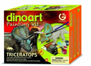 Geoworld - Dinoart Painting Kit Triceratops