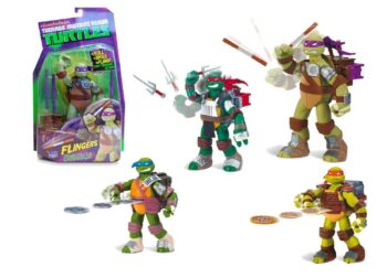 Ninja Turtles - Personaggio Deluxe Con Funzione Lancio
