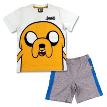 Completo T-shirt e pantaloncino Adventure Time Jake