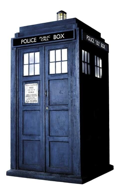 Tardis tabletop (Single) sagoma 80 cm H