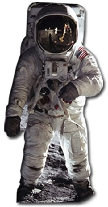Buzz Aldrin, Astronaut sagoma 182 cm H