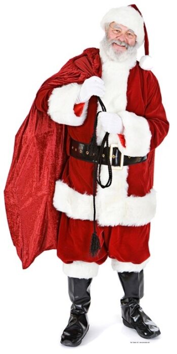 Santa with Sack of Toys sagoma 180 cm H