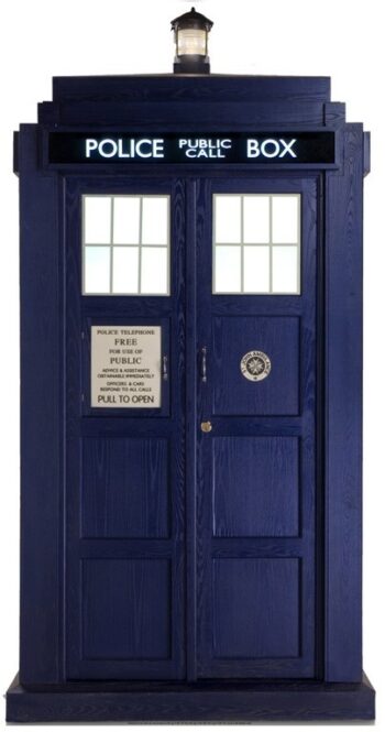 The Tardis (2/3 LIFE SIZE) sagoma 192 X 97 cm