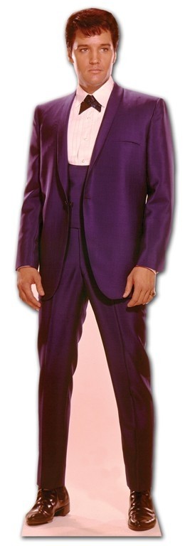 Elvis 1960's Blue Suit sagoma 180 cm H