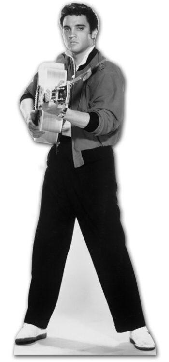 Elvis Shooting with Guitar sagoma 180 cm H
