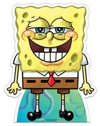 SpongeBob Squarepants 'Toothy Grin' (Star Mini cut-out) sagoma 79 X 60 cm