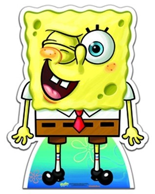 SpongeBob Squarepants 'Wink' (Star Mini cut-out) sagoma 79 X 60 cm